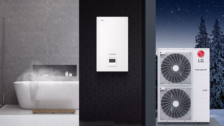 LG Therma V - Hydrosplit 65°C - Pompe à chaleur air/eau